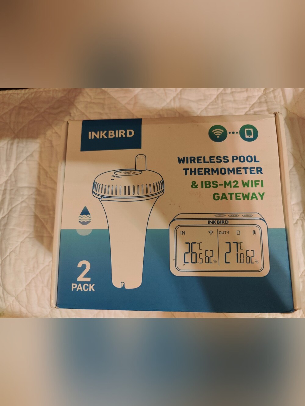 Wireless Pool Thermometer & IBS-M2 Wifi